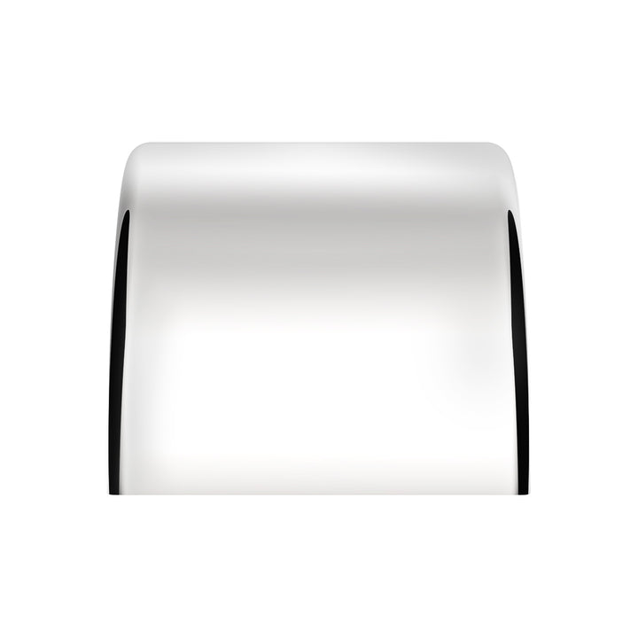 80" 430 Stainless Steel (16ga) Roll Formed Edge Smooth Half Fender - Stainless Steel Series (Pair)