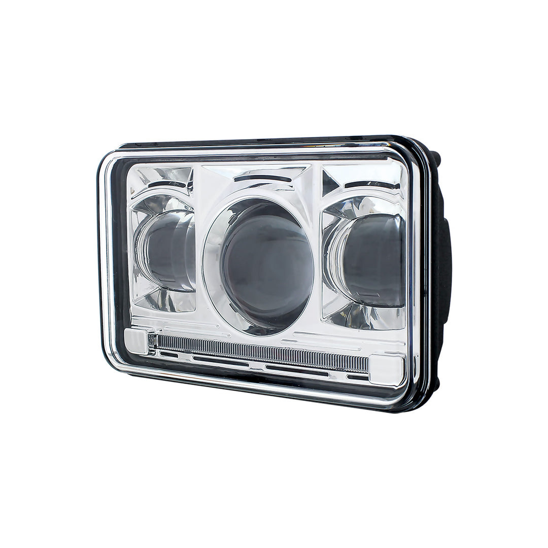 ULTRALIT - 11 High Power LED 4" x 6" Projection Headlight - Low Beam