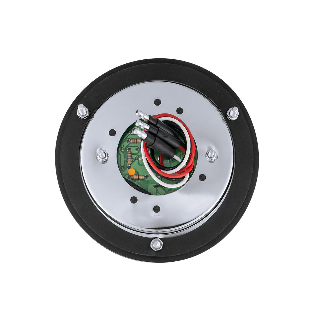 17 LED Dual Function Watermelon Light Sleeper Bunk Kit With 304 Stainless Steel Bezel - Amber LED/Amber Lens