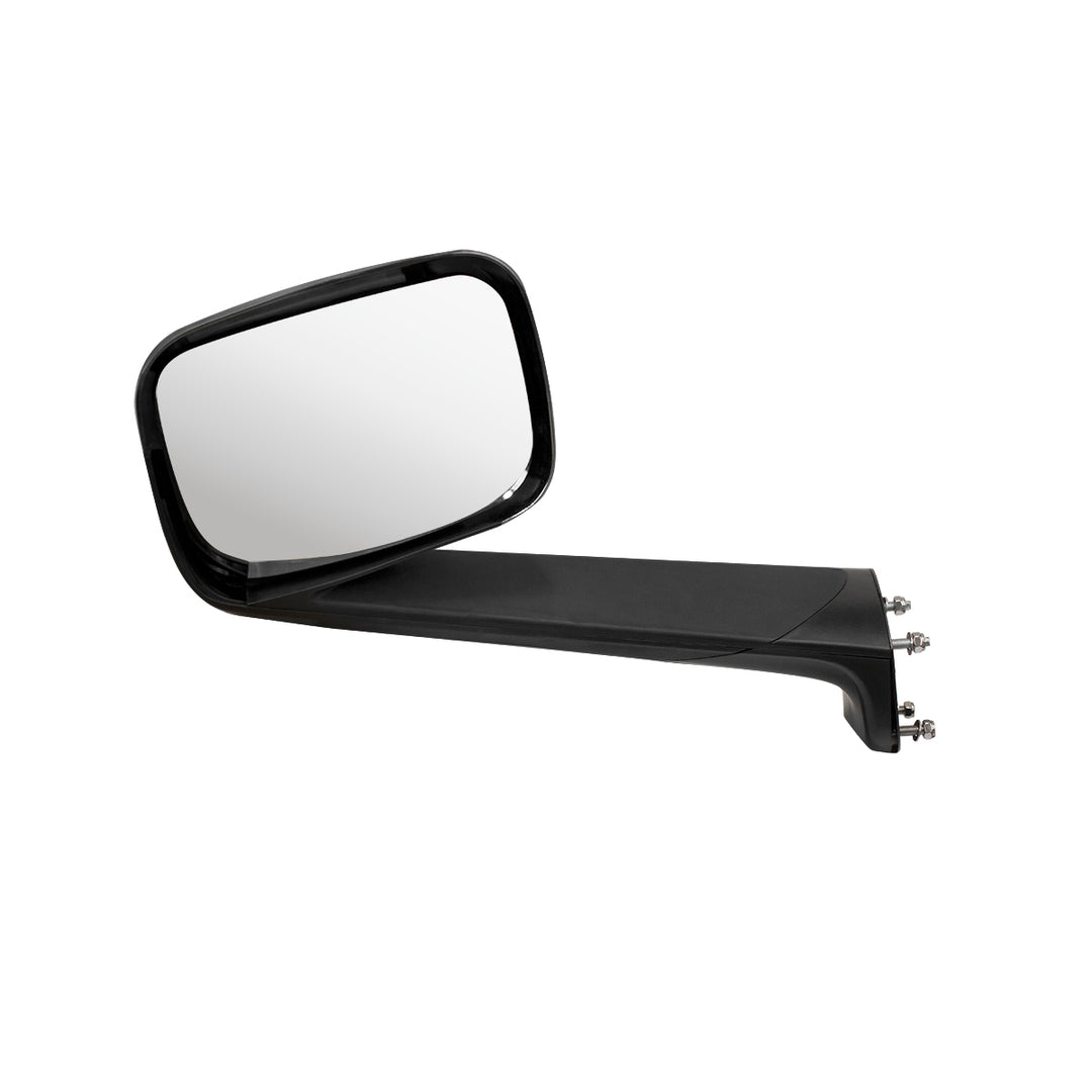 Chrome Hood Mirror Assembly W/ Sequential LED Lights For 2018-2025 Freightliner Cascadia - Driver/Heated