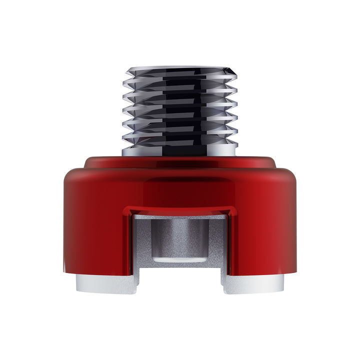 M30 x 3.5 Thread-On Shift Knob Mounting Adapter For Eaton Fuller Style 13/15/18 Shifter - Candy Red