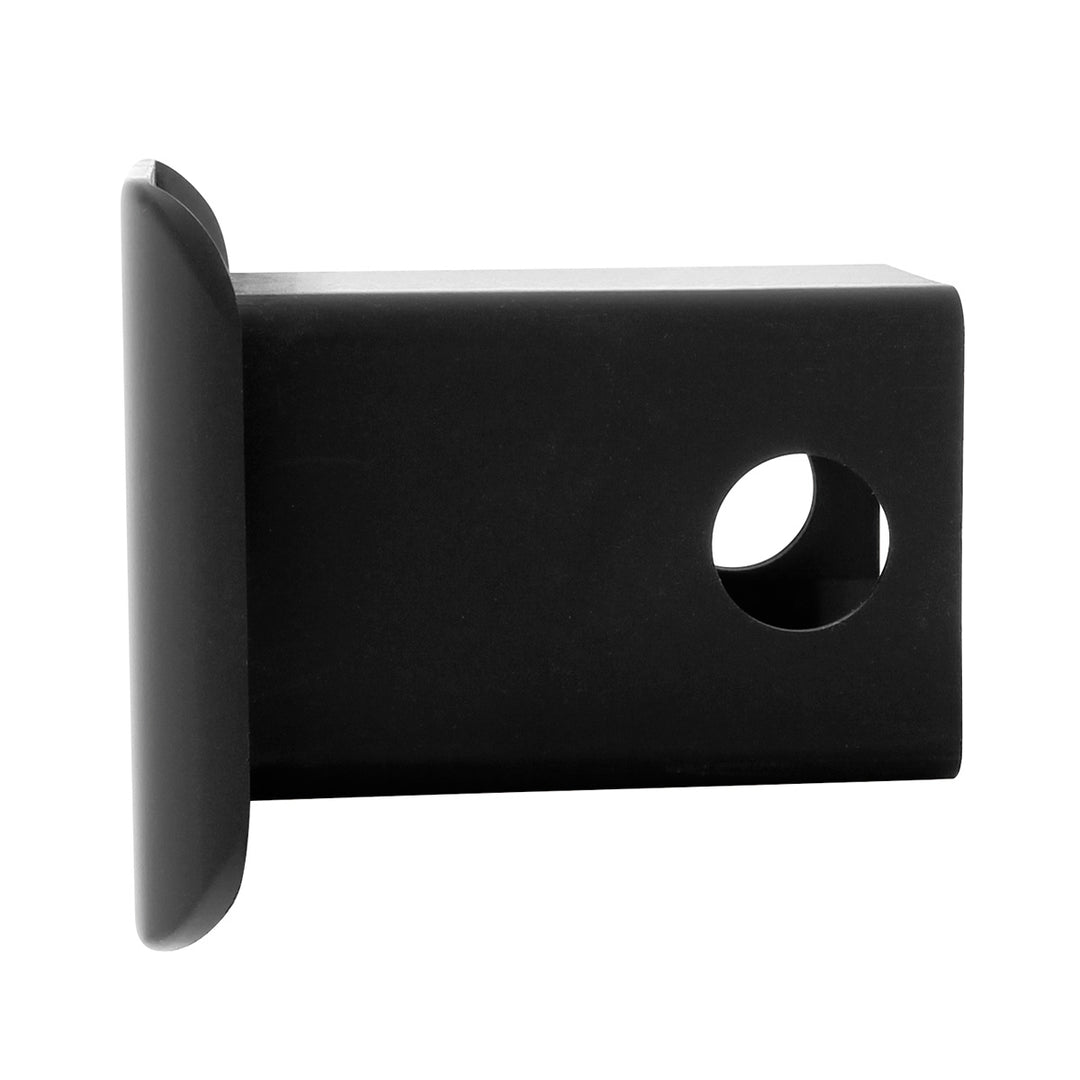 Matte Black Plastic Hitch Cover For 2" x 2" Trailer Hitch Receivers