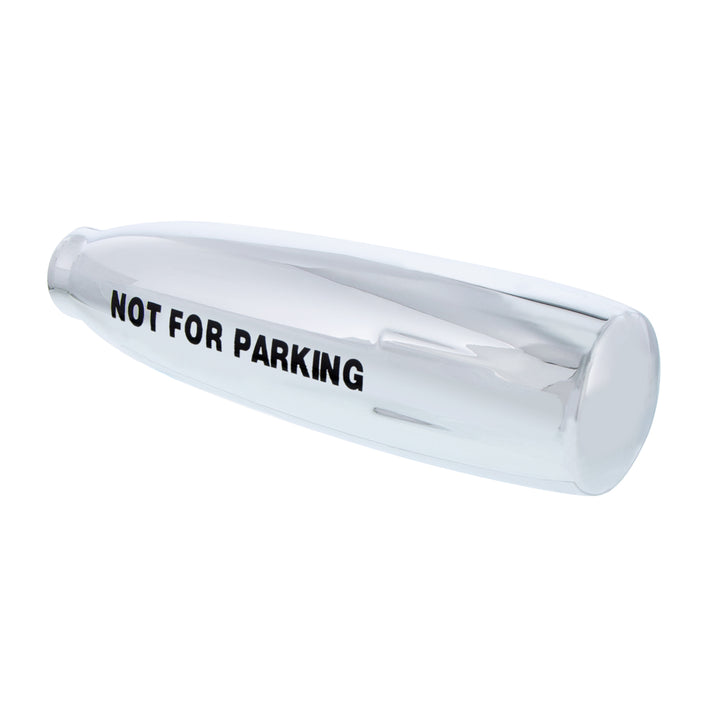 Chrome Plastic "Not For Parking" Trailer Brake Lever Cover For 2006+ Kenworth