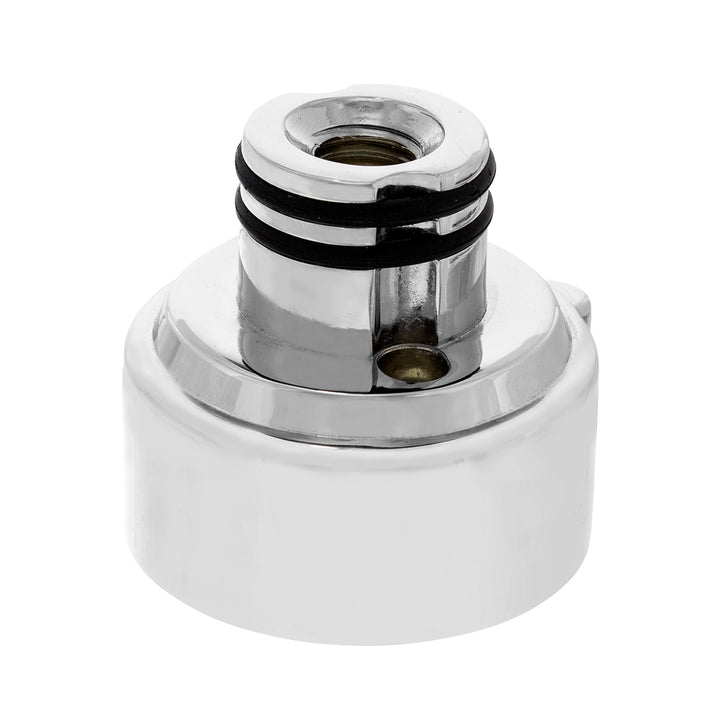 Gearshift Adapter W/LED Mount For Eaton - Fuller 9/10 Speed - Chrome/Vertical (Bulk)