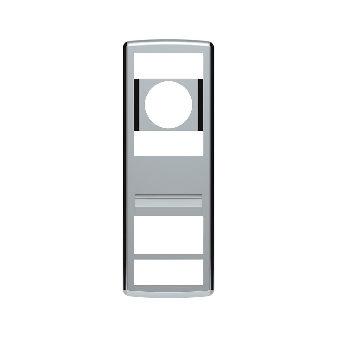 Chrome Door Switch Cover With Power Windows/Mirrors/Door Locks For 2018-2025 Freightliner Cascadia - Driver