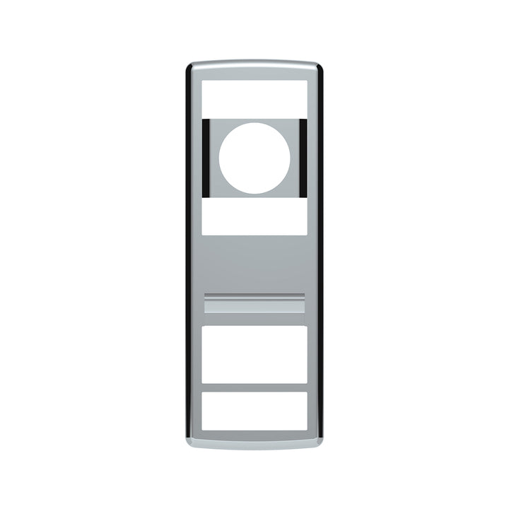 Chrome Door Switch Cover With Power Windows/Mirrors/Door Locks For 2018-2025 Freightliner Cascadia - Driver