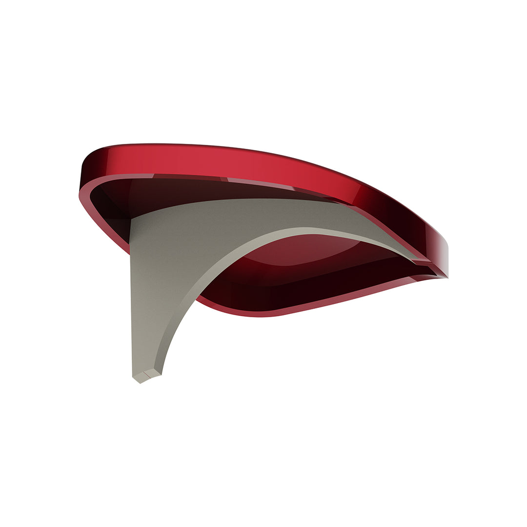 Plastic Cover For 9/10/13/15/18 Speed Gearshift Knob - Candy Red