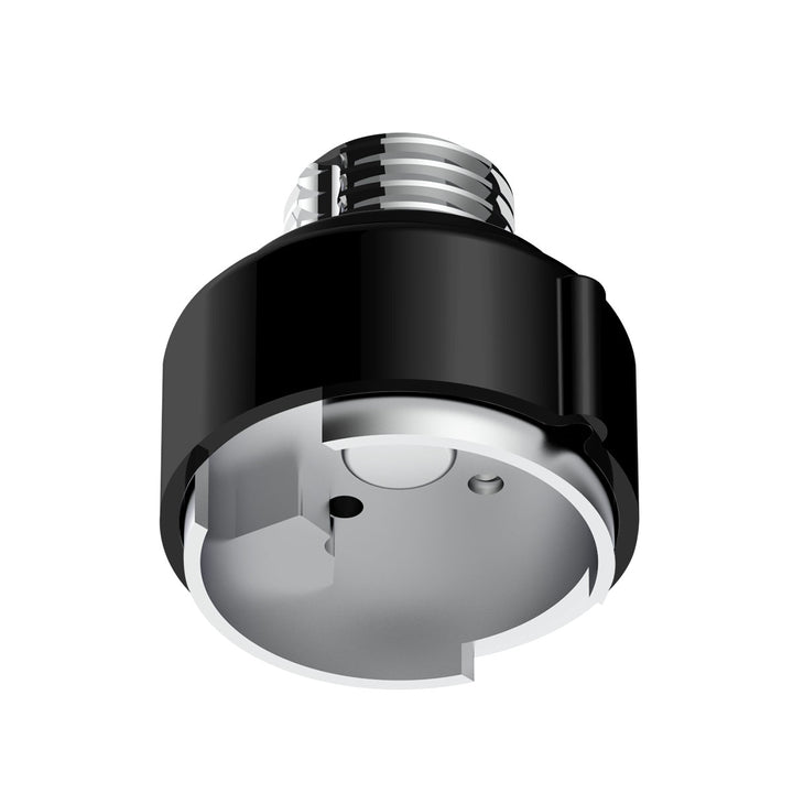M30 x 3.5 Thread-On Gearshift Adapter W/LED Mount For Eaton - Fuller 9/10 Speed - Candy Black