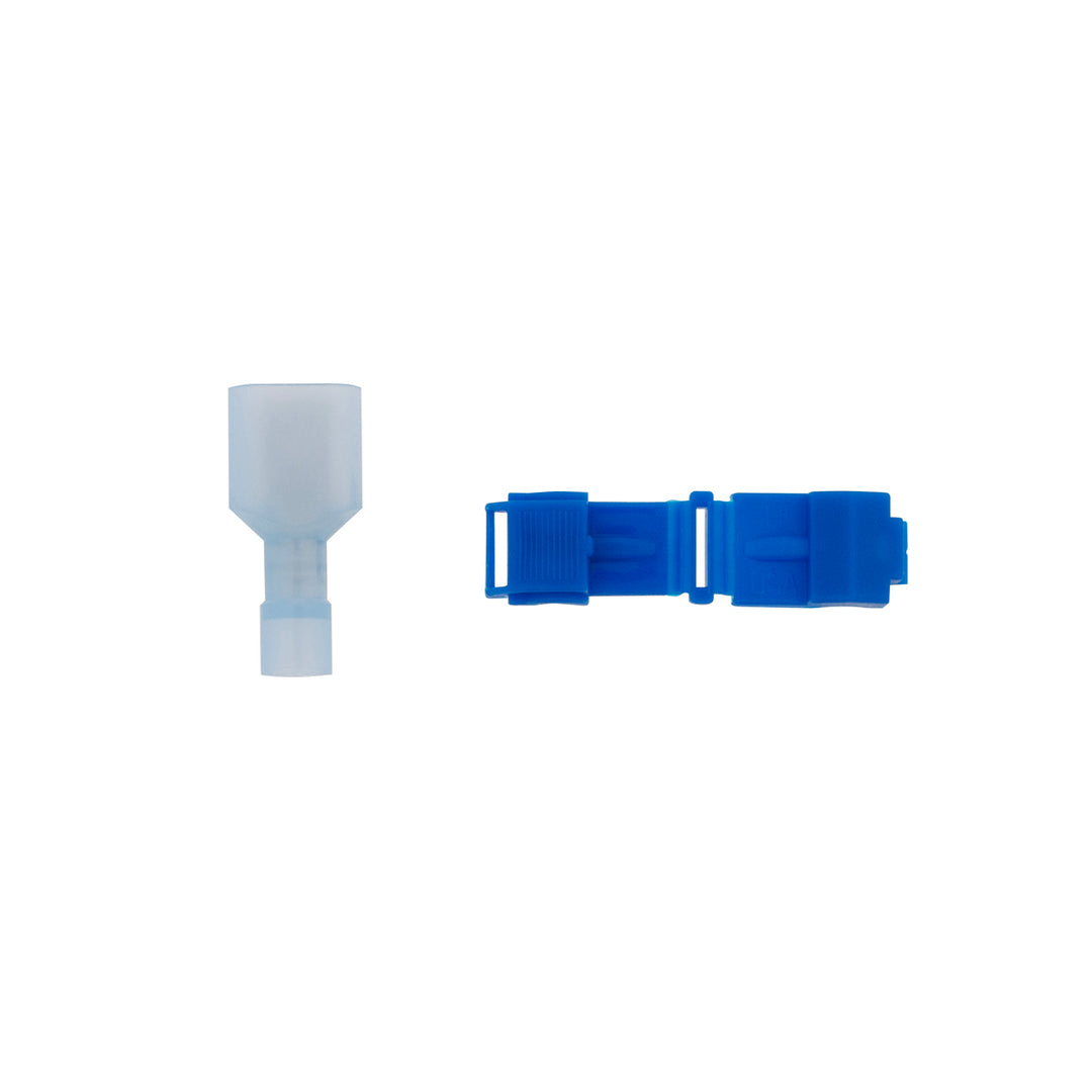 16-14 AWG .250 Tab FI Nylon M Disconnect w/ 16-14 AWG T - Tap Slice, 4/4 Pcs.