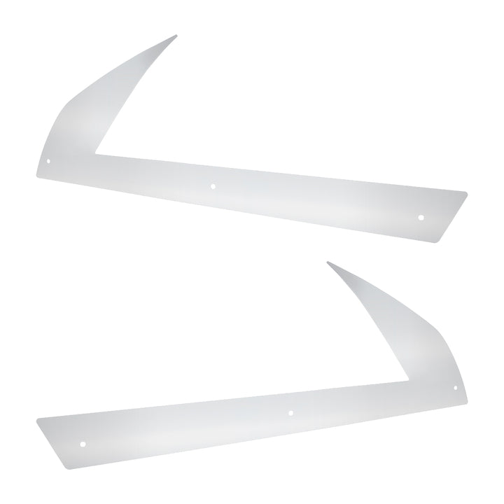 430 Stainless Steel Below Headlight Fender Guards For 2018-2024 Freightliner Cascadia (Pair)