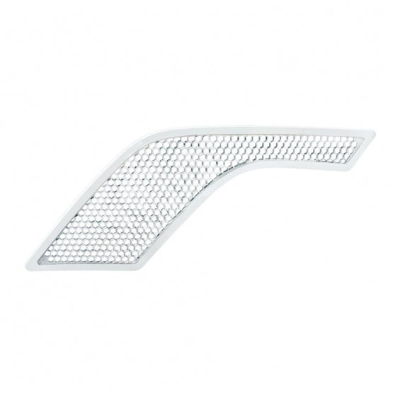 Chrome Hood Air Intake Grille For 2003-2017 Volvo VN/VNL - Driver
