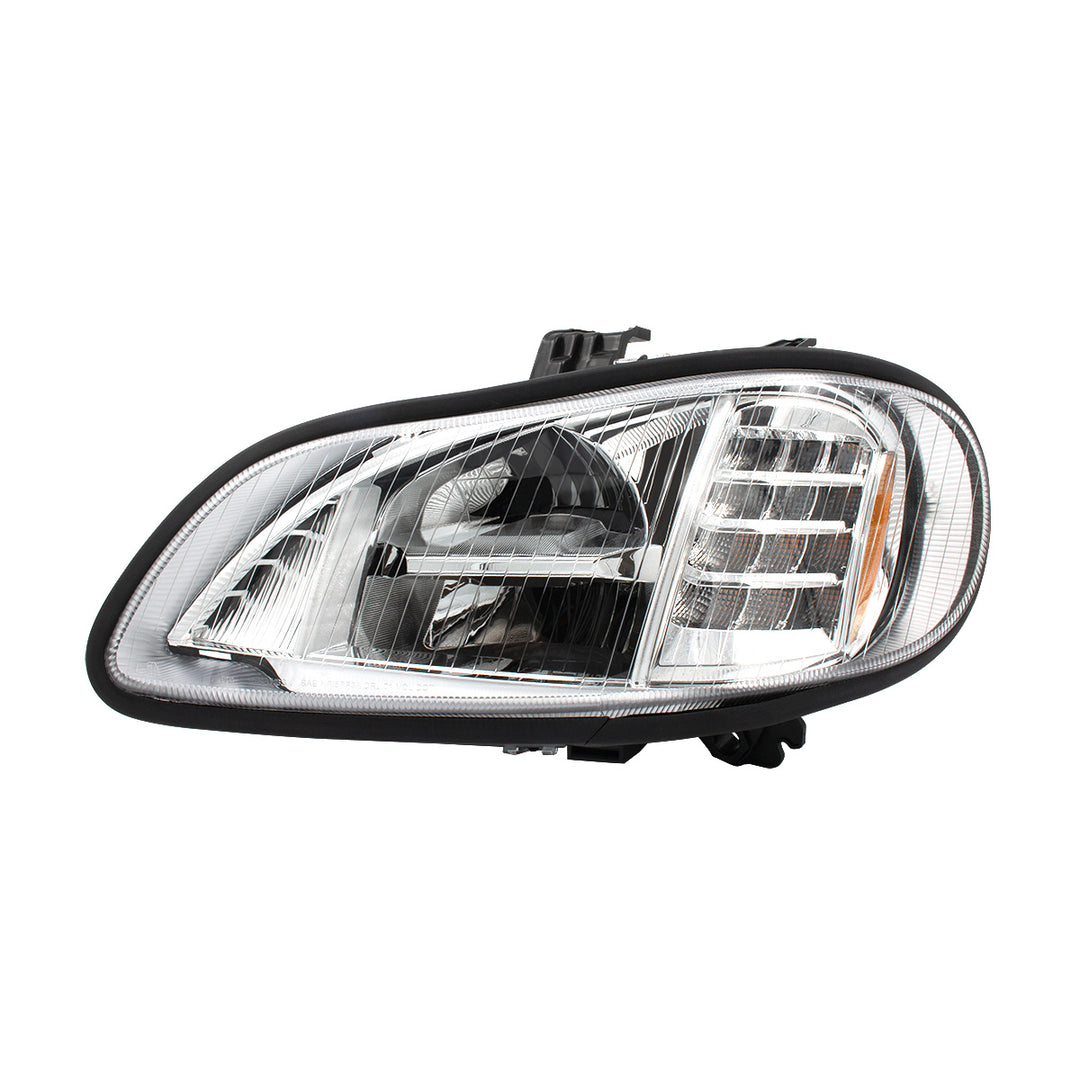 Chrome High Power Full LED Headlight For 2003-2024 Freightliner M2 - Driver