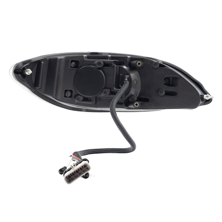 Blackout LED Headlight With LED Light Bar &amp; Turn Signal For 2006-2017 International Prostar - Driver