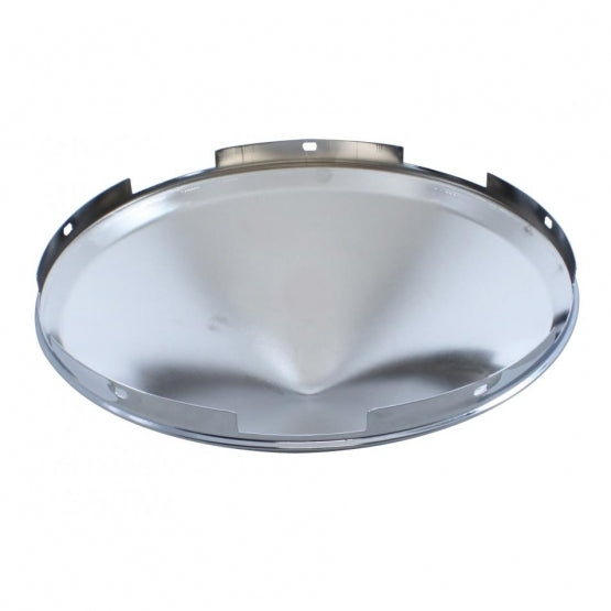 Instagram Humcap 5 Even Notched Stainless Steel Pointed Front Hubcap - 7/16