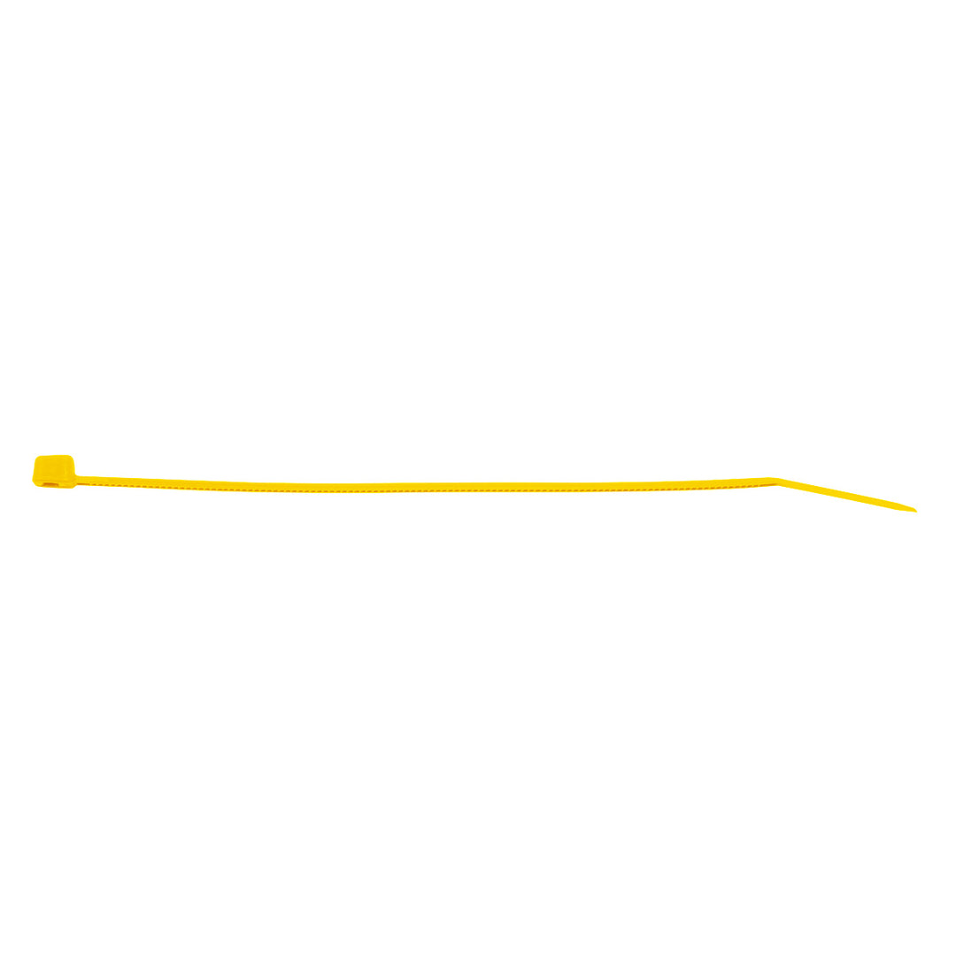 5.5" Yellow Nylon Cable Zip Ties 40 Lbs (25-Pack)