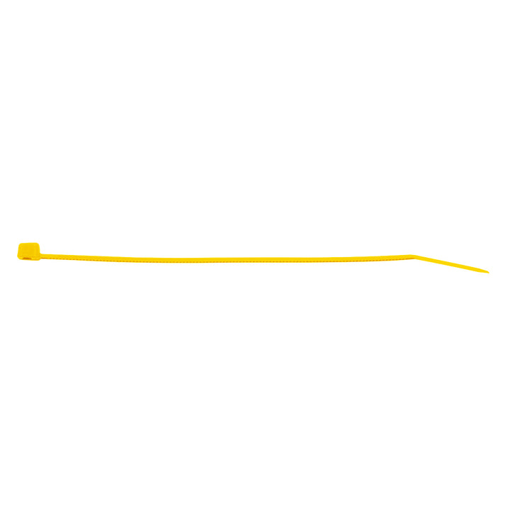 5.5" Yellow Nylon Cable Zip Ties 40 Lbs (25-Pack)