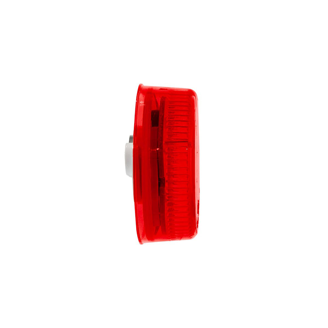 3 LED 2" Round Low Profile Light (Clearance/Marker) - Red LED/Lens (Bulk)