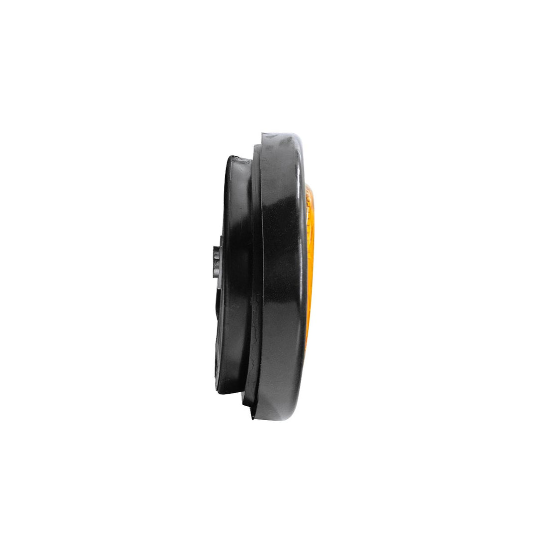 3 LED 2" Round Low Profile Light Kit (Clearance/Marker) - Amber LED/Lens