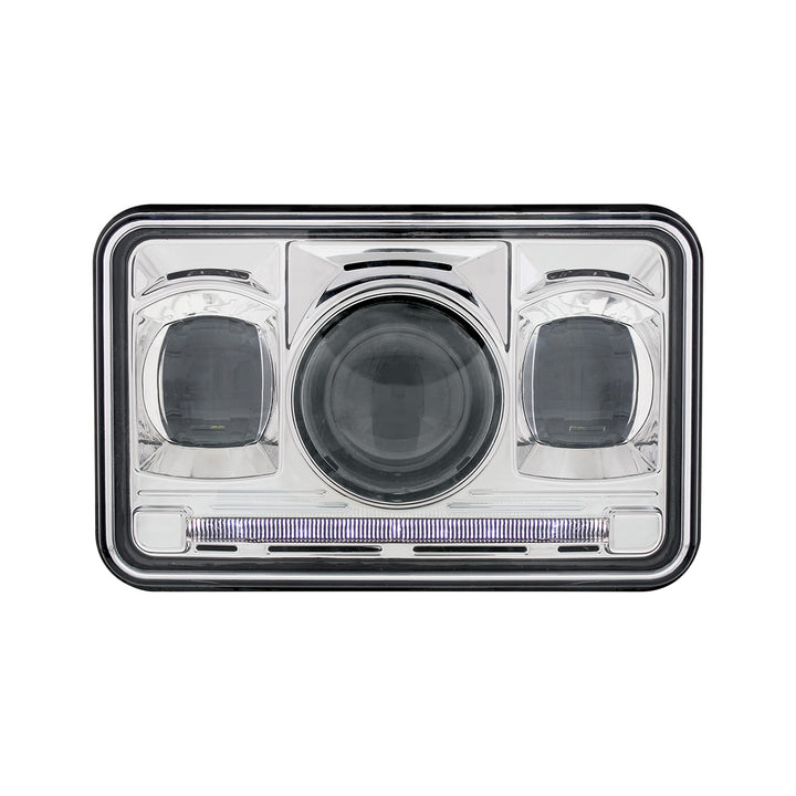 ULTRALIT - 11 High Power LED 4" x 6" Projection Headlight - Low Beam