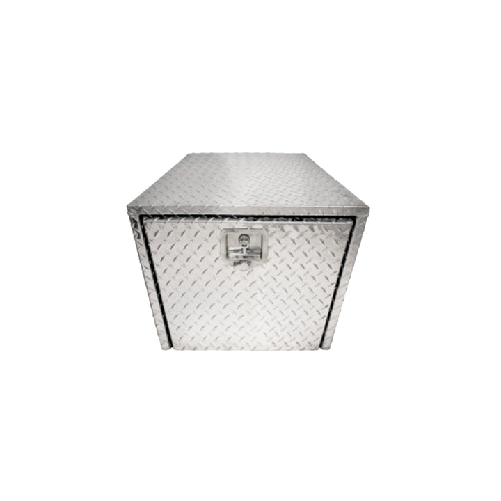 24"L X 18"W X 18"H Aluminum Diamond Plate Tool Box