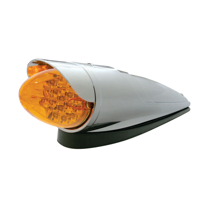 19 LED Reflector Grakon 1000 Cab Light Kit With Visor - Amber LED/Amber Lens