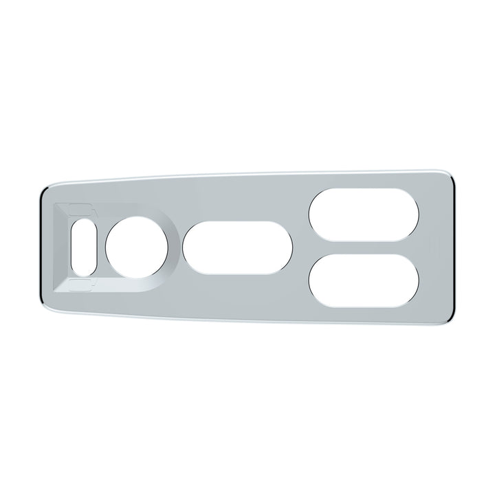 Chrome Window Switch Cover For 2008-2017 Freightliner Cascadia - Driver - 5 Openings