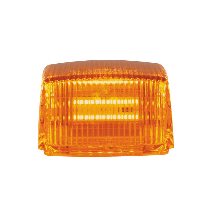 36 LED Square Cab Light - Amber LED/Amber Lens