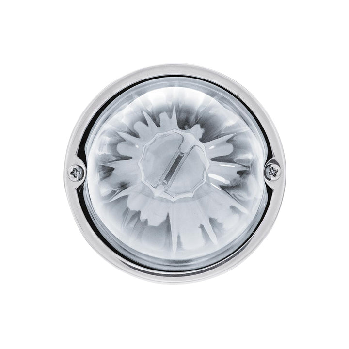 UltraBurst Glass Watermelon Light Flush Mount Kit - White LED/Clear Lens