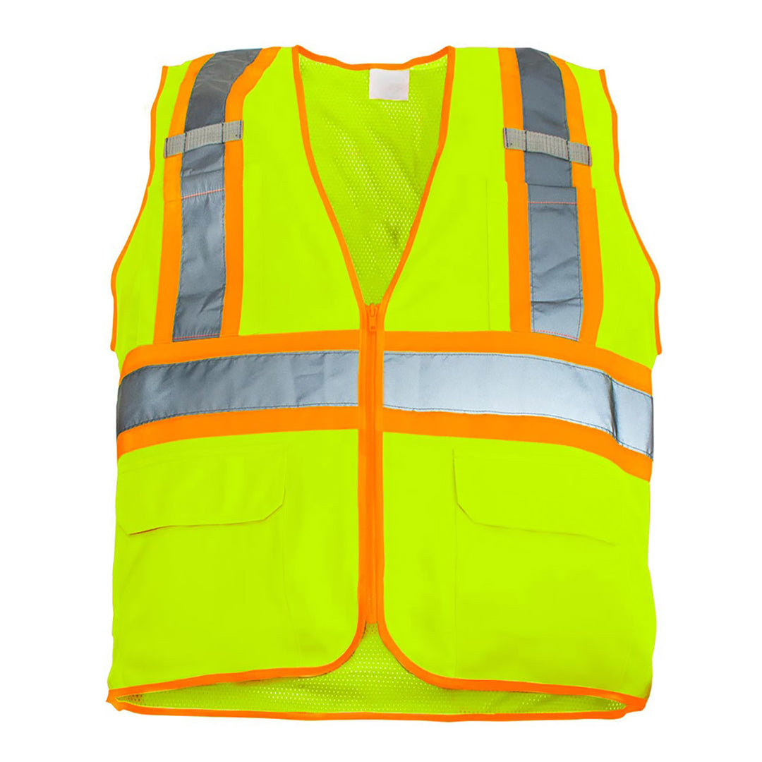 RigGear High Visibility Reflective Yellow Safety Vest - XXX Large