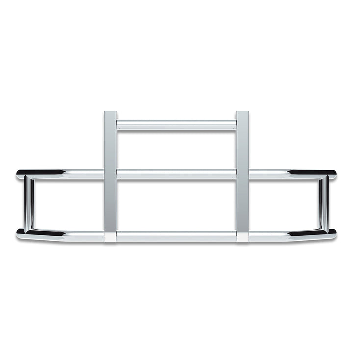 HighwayShield I25 R-304 Stainless Steel Grille Guard &amp; Bracket Kit For 2018-2025 International LT