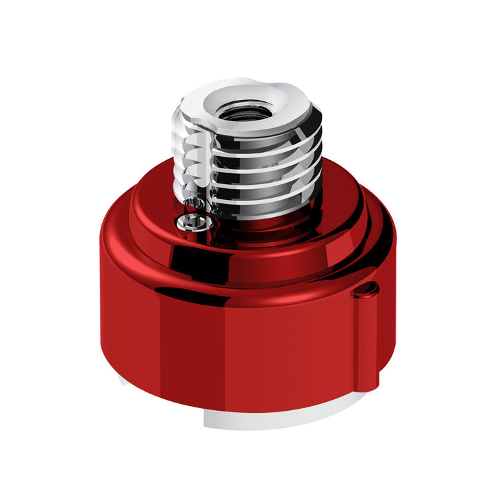 M30 x 3.5 Thread-On Gearshift Adapter W/LED Mount For Eaton - Fuller 9/10 Speed - Candy Red