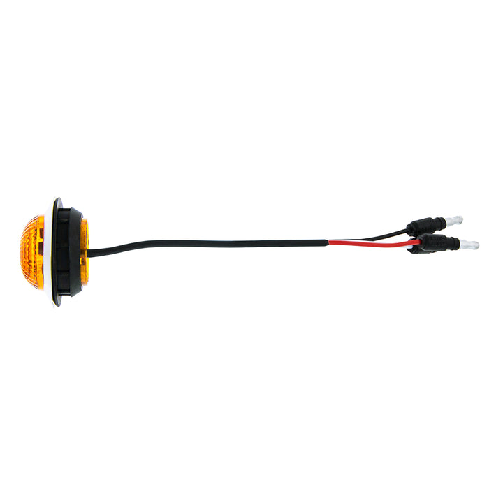 6 LED 1-1/4" Dual Function Light (Clearance/Marker) - Amber LED/Amber Lens