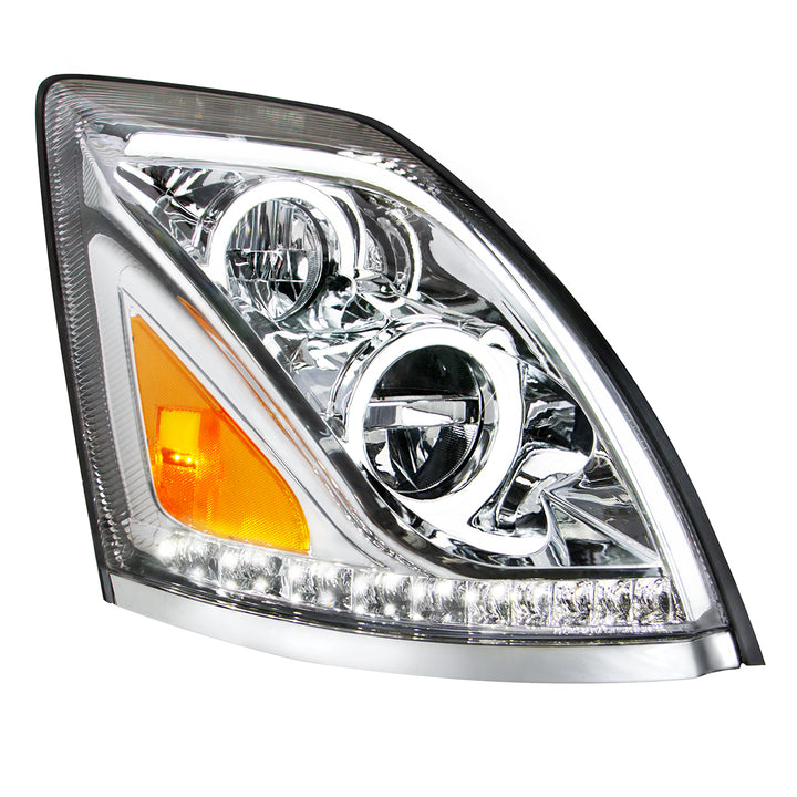 Chrome LED Headlight for 2003-2017 Volvo VN/VNL - Passenger