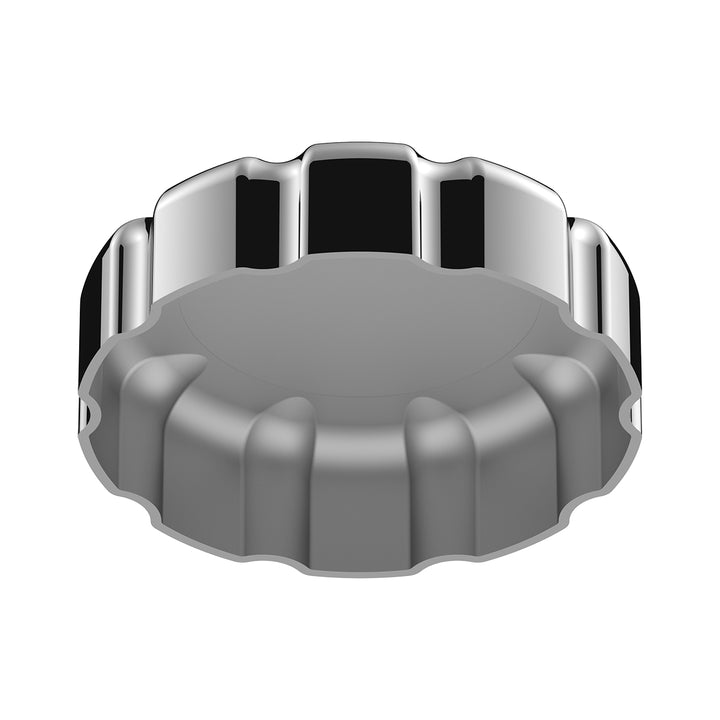 Chrome Plastic Fuel Cap Cover For Volvo - Non - Locking