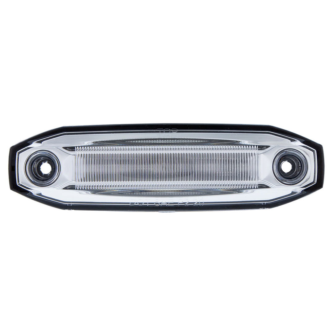 6 Red LED Light (Clearance/Marker) With 6 Amber LED Side Ditch Light