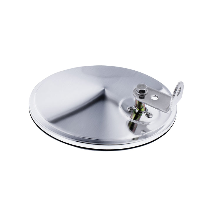 8-1/2" 430 Stainless Steel 320R Convex Mirror - Offset Mounting Stud
