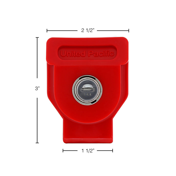 Heavy Duty Plastic Gladhand Lock - Keyed Alike