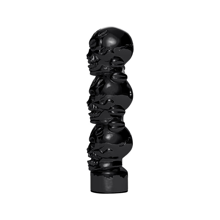 1/2" - 13 Thread-On 3 Skull Candy Color Shift Knob - Glossy Black