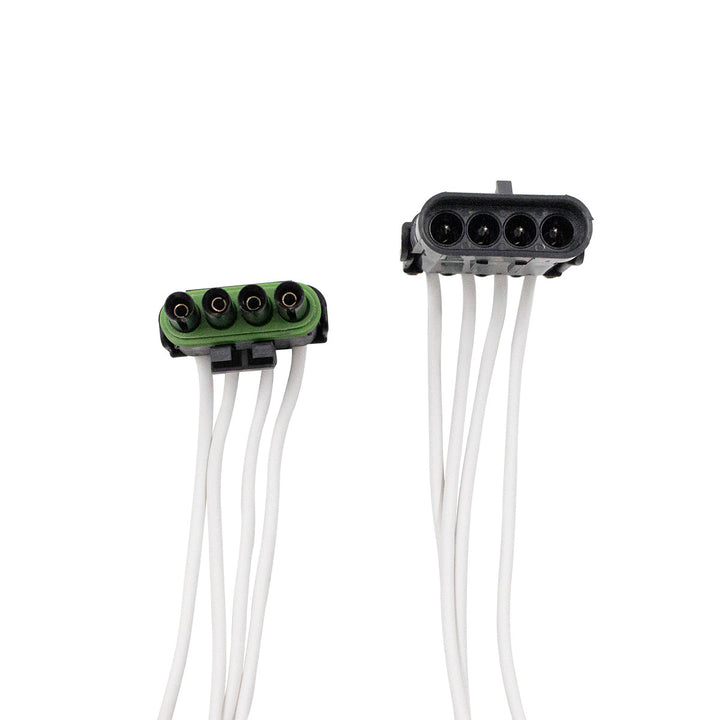 14 AWG Weather Pack Assembly M/FM Quad Cavity, 1 Set.