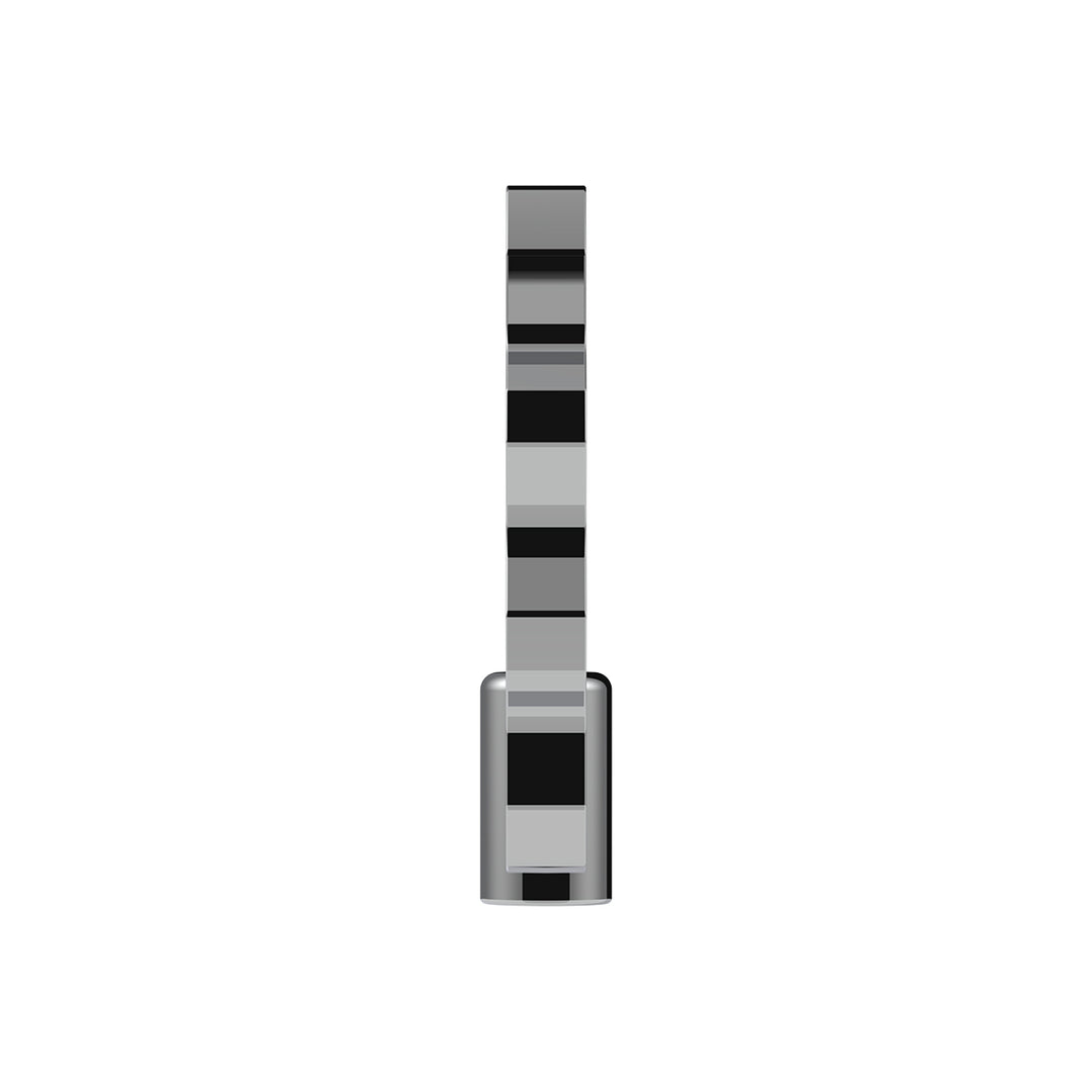 1/2" - 13 Thread-On Knuckle Gearshift Knob - Chrome