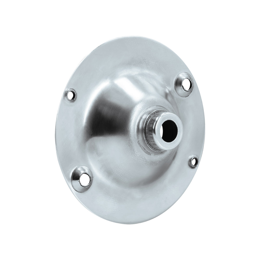 304 Stainless Steel Cab Light Set Bracket Bulb Holder Plate - 1 Filament