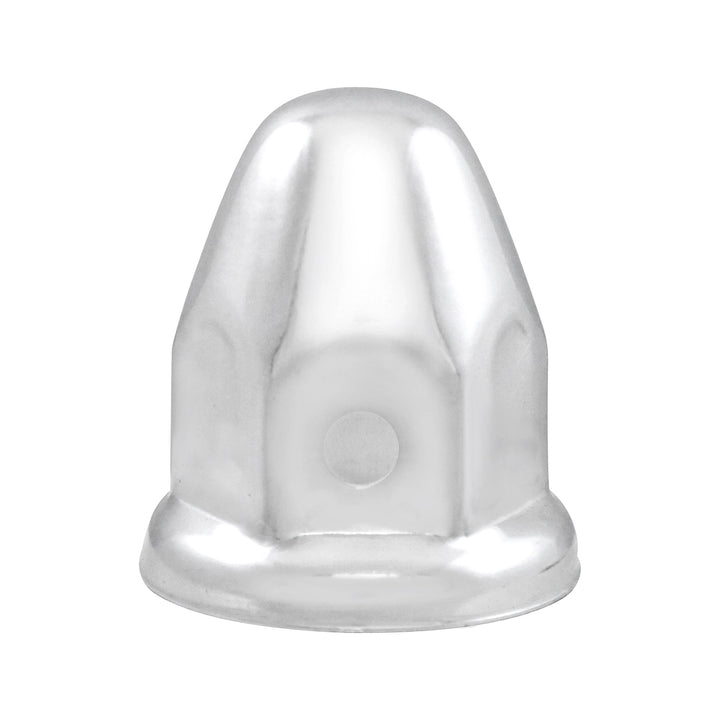 1-1/2" x 2-1/4" Chrome Steel Bullet Nut Cover With Flange