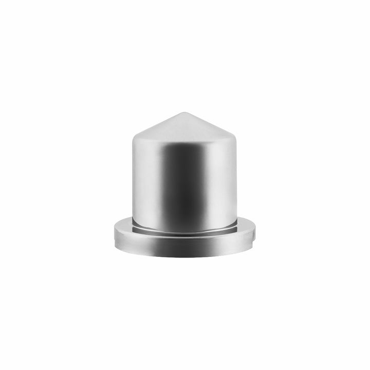 11/16" x 1-1/4" Chrome Plastic Pointed Nut Cover - Push-On