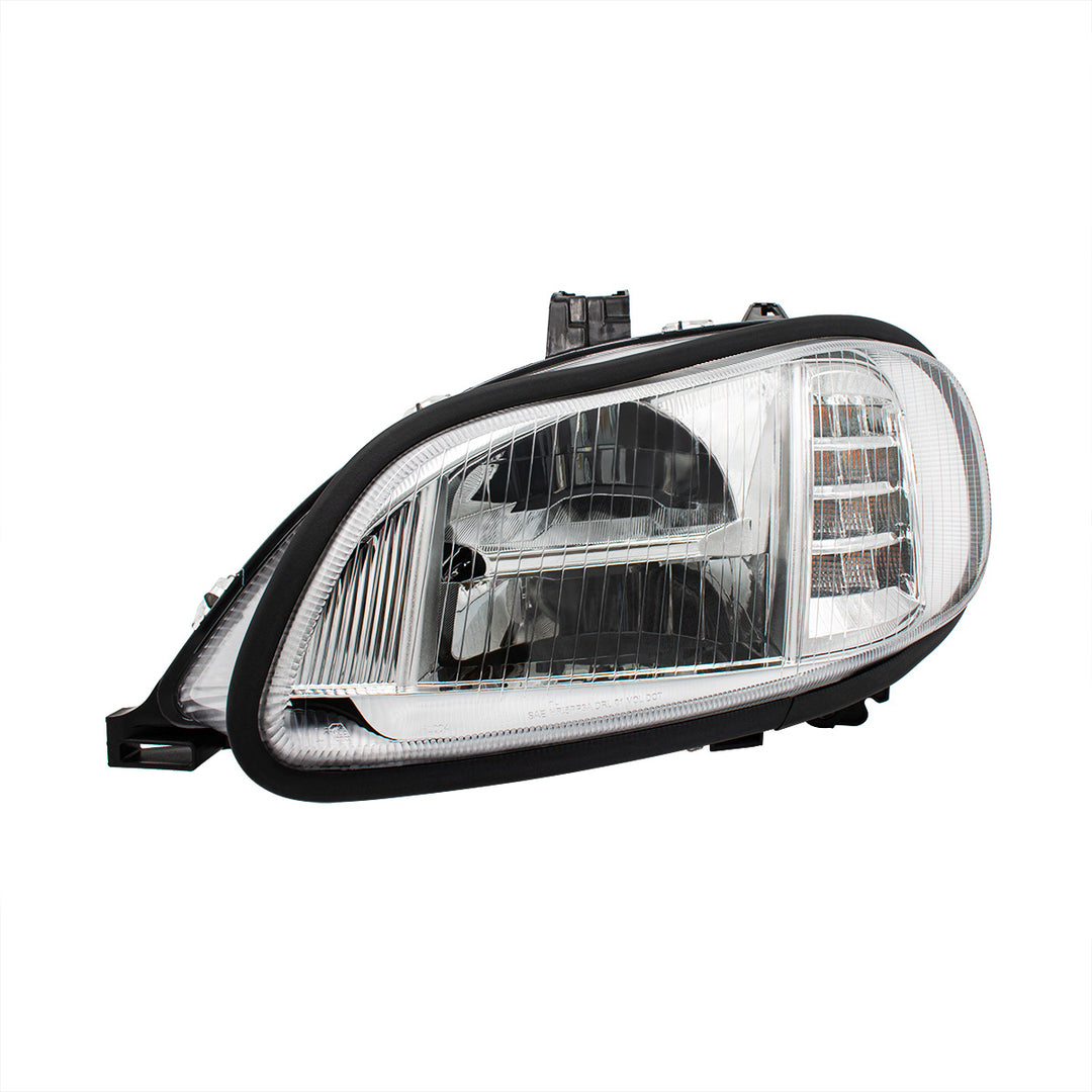 Chrome High Power Full LED Headlight For 2003-2024 Freightliner M2 - Driver