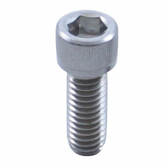 Chrome Plastic Socket Head Screw Caps For 3/8" Screw (10-Pack)