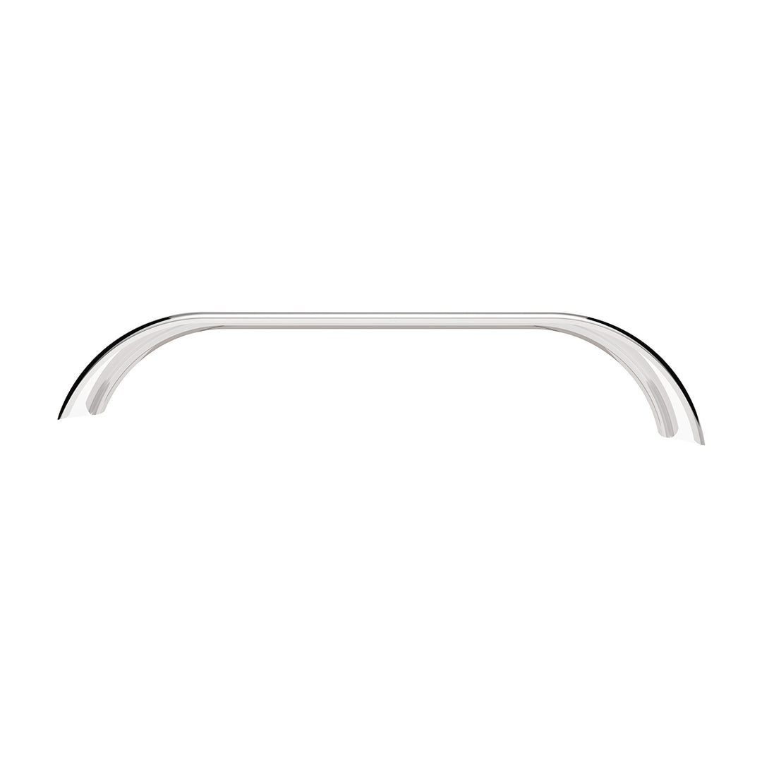 120" 430 Stainless Steel (16ga) Roll Formed Edge Smooth Full Fender 54" Spread - Stainless Steel Series (Pair)