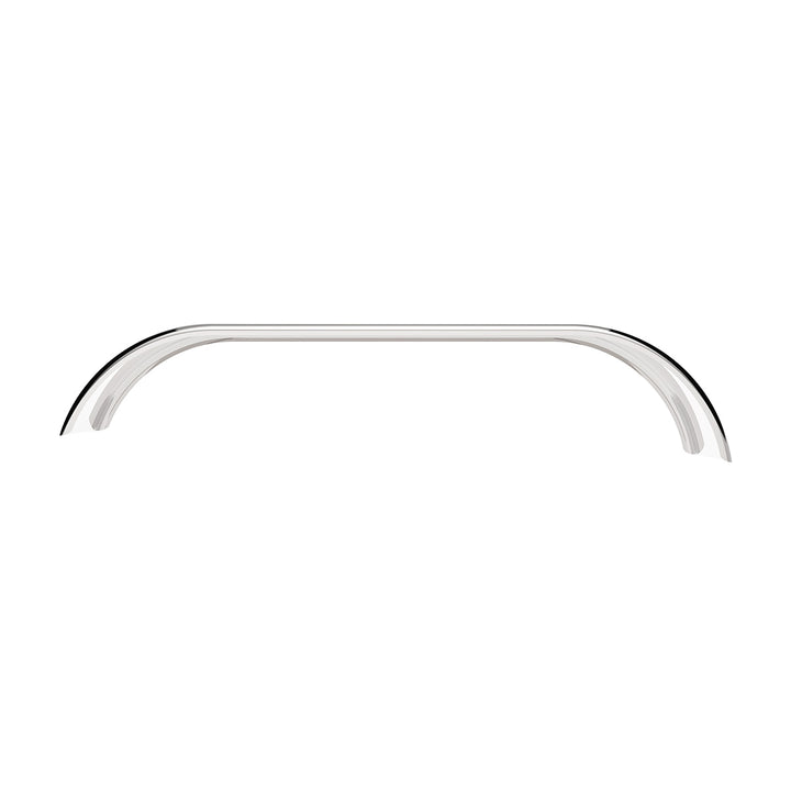 120" 430 Stainless Steel (16ga) Roll Formed Edge Smooth Full Fender 54" Spread - Stainless Steel Series (Pair)