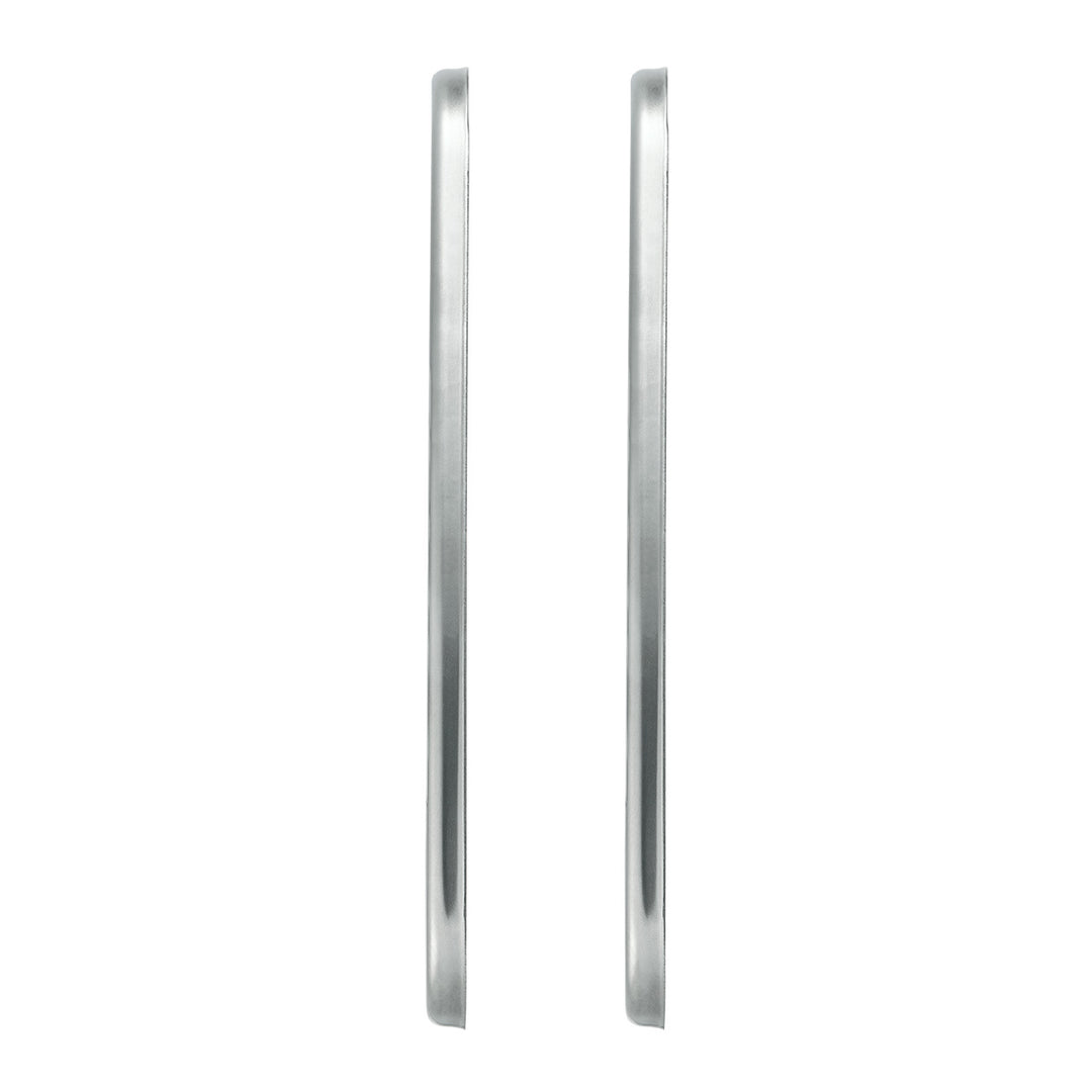 Peterbilt Stainless Vent Door Cover - Plain (Card of 2)