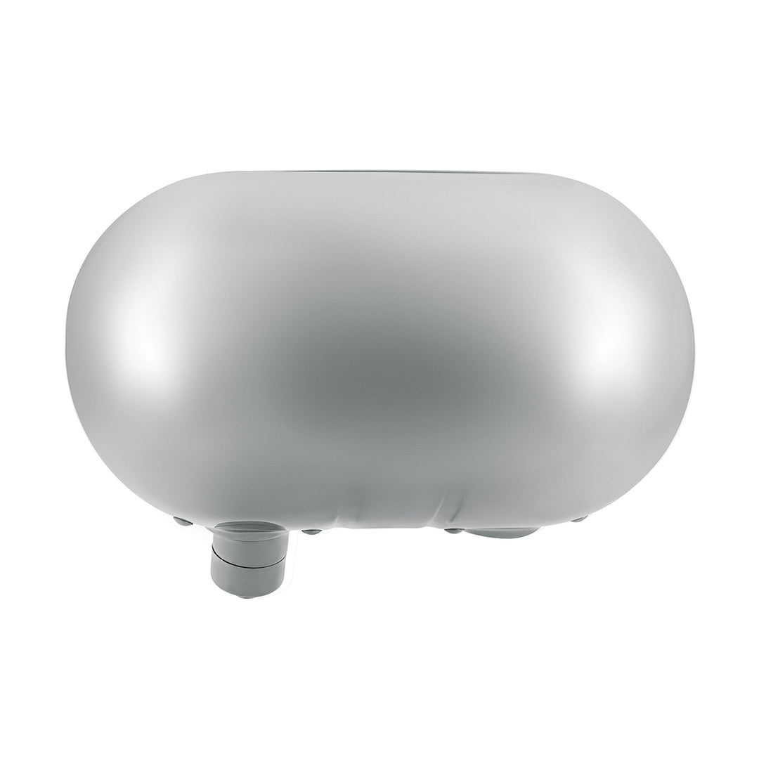 304 Stainless Dual Headlight Housing With Inner Lamp Bucket For Peterbilt 359 - Driver