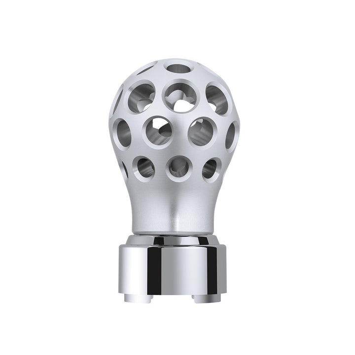 Thread-On Annodized Phoenix Style Ball Gearshift Knob With LED 9/10 Speed Adapter - White LED